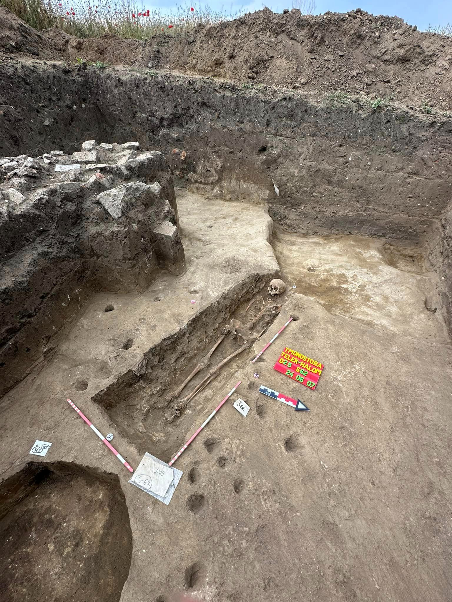 Останки, знайдені під час розкопок