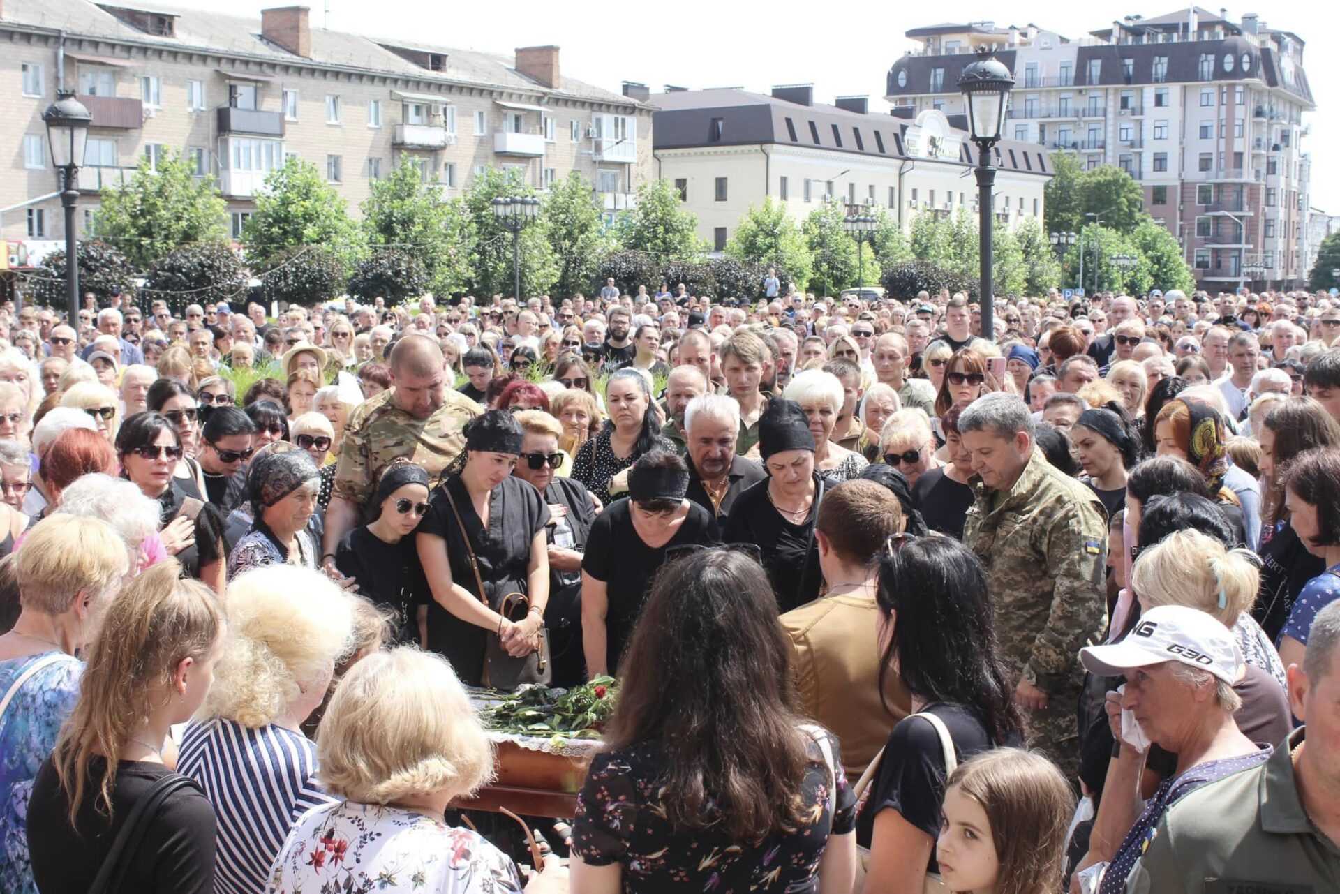 прощання із Олександром Цебрієм