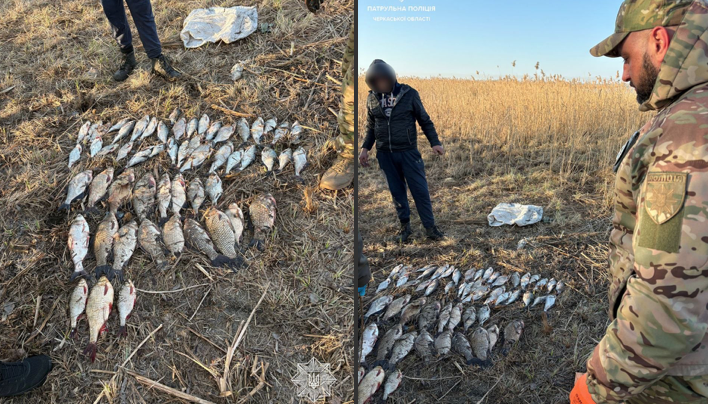 На території заказника на Черкащині браконьєри наловили риби на майже 90 тисяч гривень — Новини Черкас за сьогодні