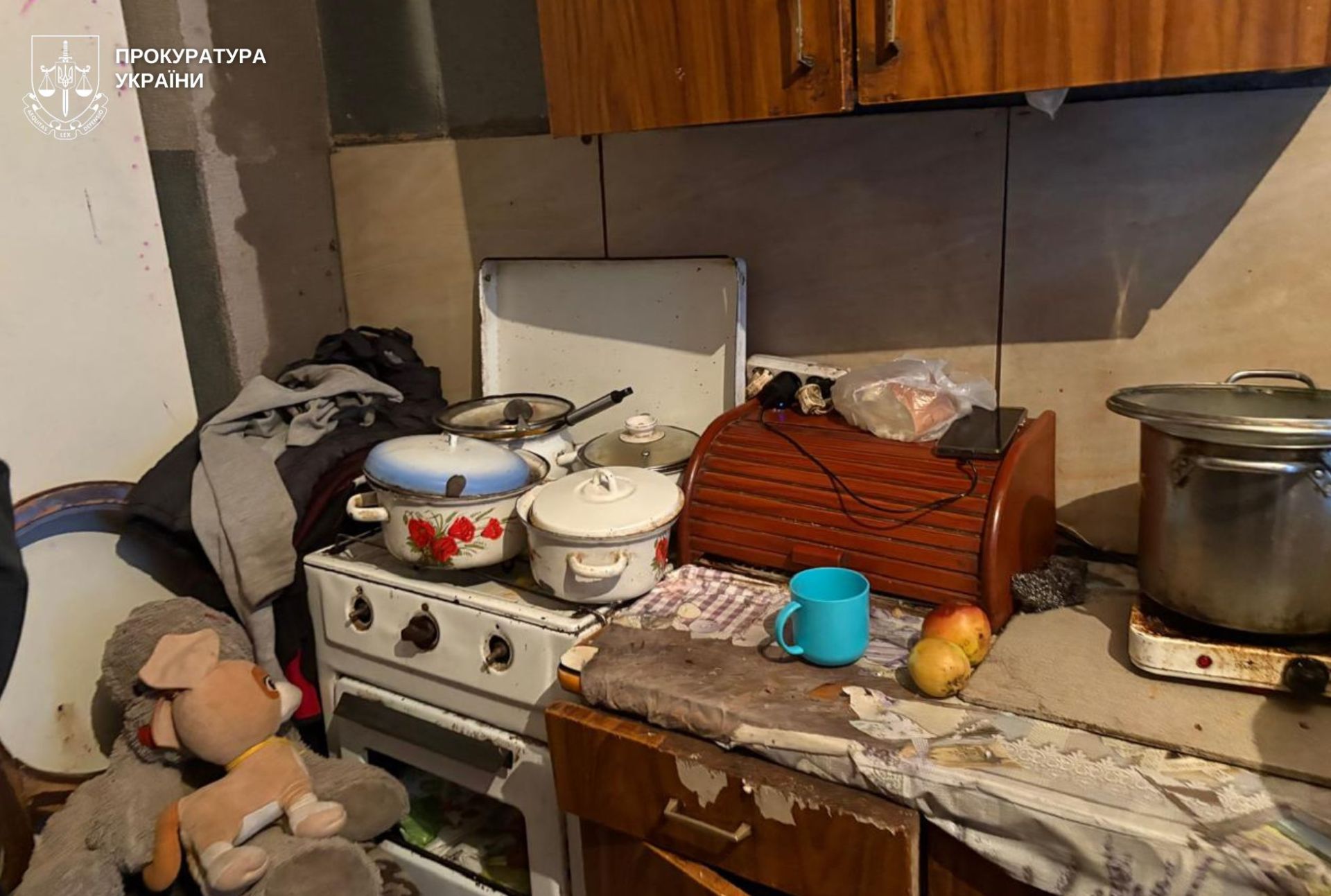 Кухня в будинку, де жили діти