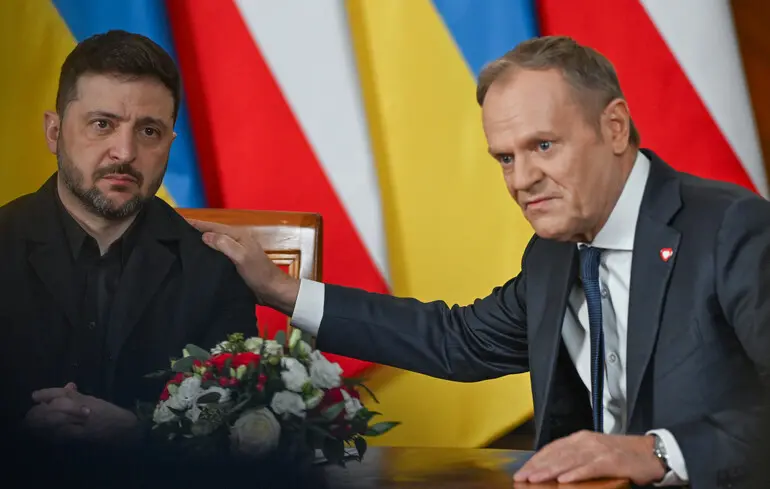 Зеленський у Польщі: перша зустріч з Туском після скандалу