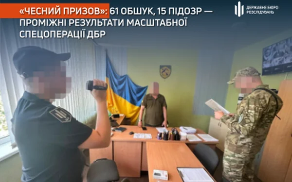 "Чесний призов" у Черкасах: посадовці ТЦК під підозрою