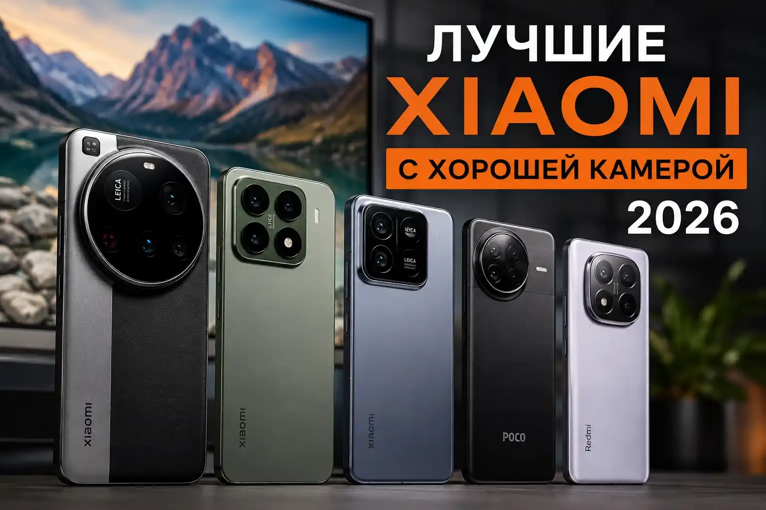 Какой Xiaomi выбрать для фото и видео в 2026 году 5 удачных моделей