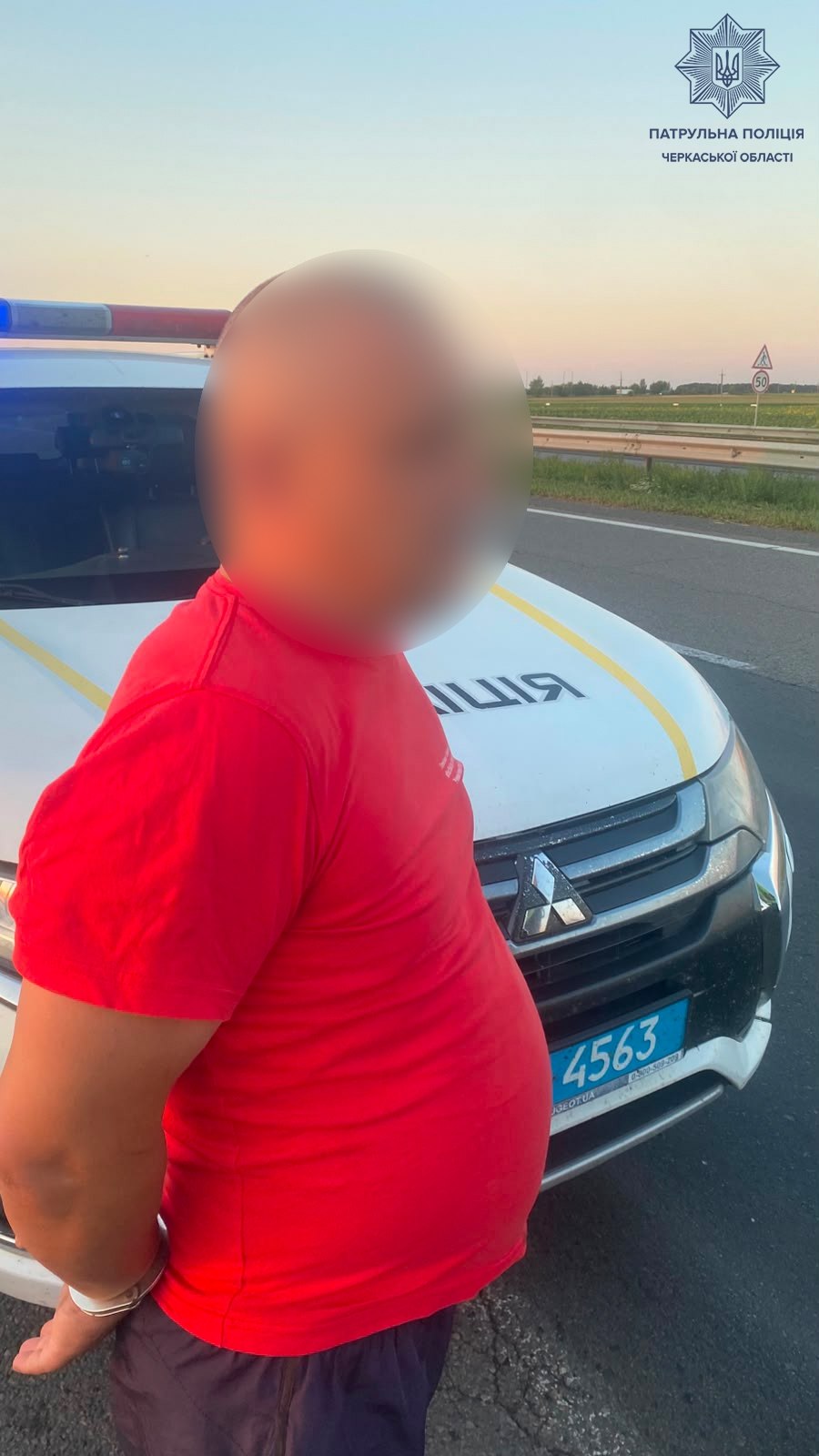 Вибух біля Умані: граната на блокпосту.