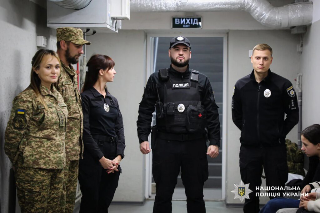 Правоохоронці в гостях: поліція та нацгвардія в Степанківському ліцеї.